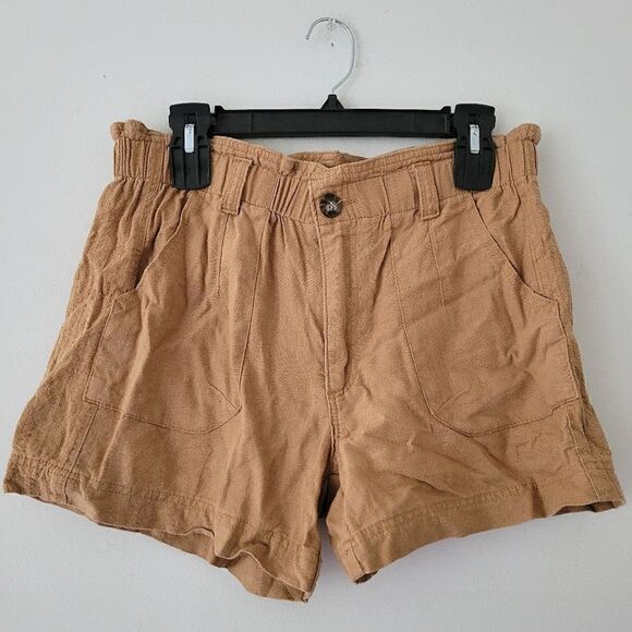Democracy Ab-Solution Linen Blend Shorts 4 - Picture 1 of 8